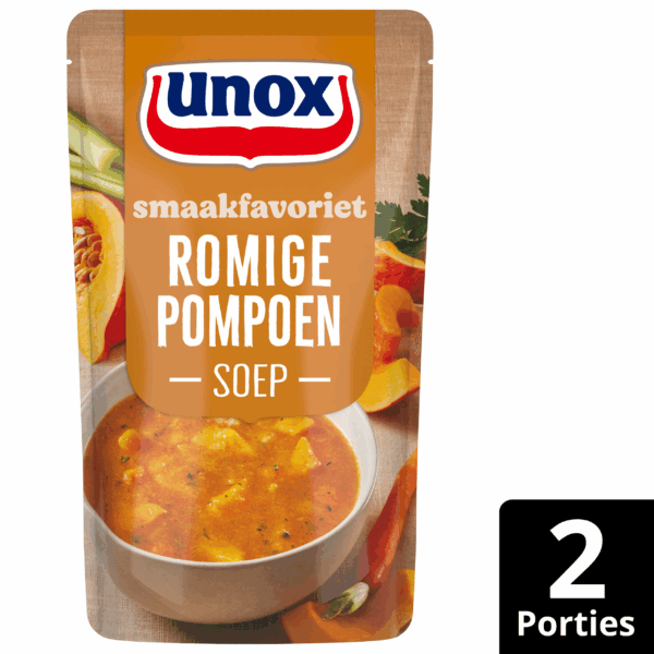 Unox Soep in zak romige pompoen - PLUS