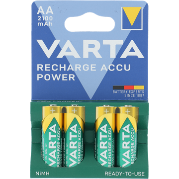 VARTA Recharge Accu Power AA 2100mAh - JUMBO