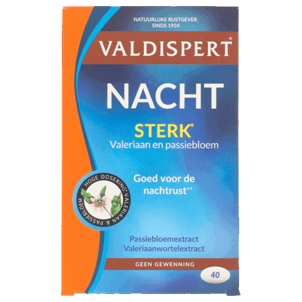 Valdispert Nacht extra sterk 40dr - PLUS