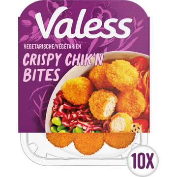 Valess Vegetarische Crispy Chik'n Bites 10 Stuks - JUMBO