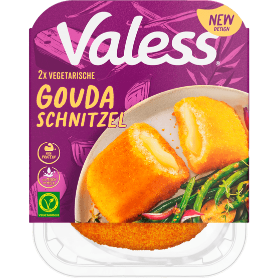 Valess Vegetarische Gouda Kaasschnitzel - Dirk