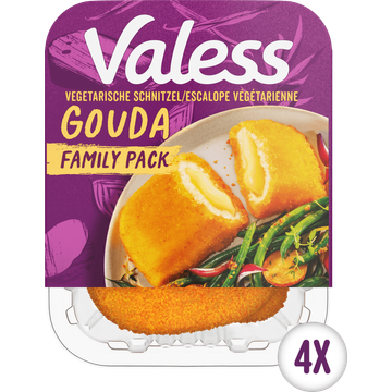 Valess Vegetarische Schnitzel Gouda Family Pack - JUMBO