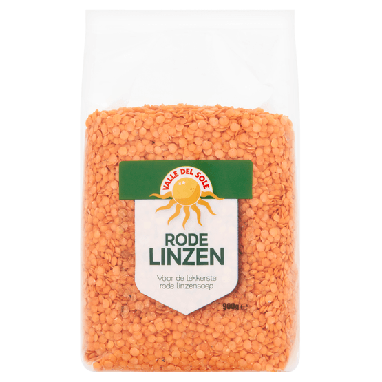 Valle Del Sole Split linzen rood - Dirk