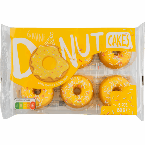 Van Dijk Donut Cakejes Lemon - PLUS