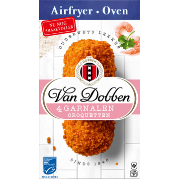 Van Dobben Airfryer & Oven Garnalen Croquetten - JUMBO