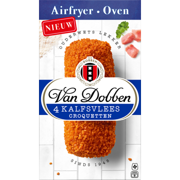 Van Dobben Airfryer - Oven Kalfsvlees Croquetten - JUMBO