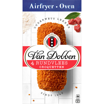 Van Dobben Airfryer & Oven Rundvlees Croquetten - JUMBO