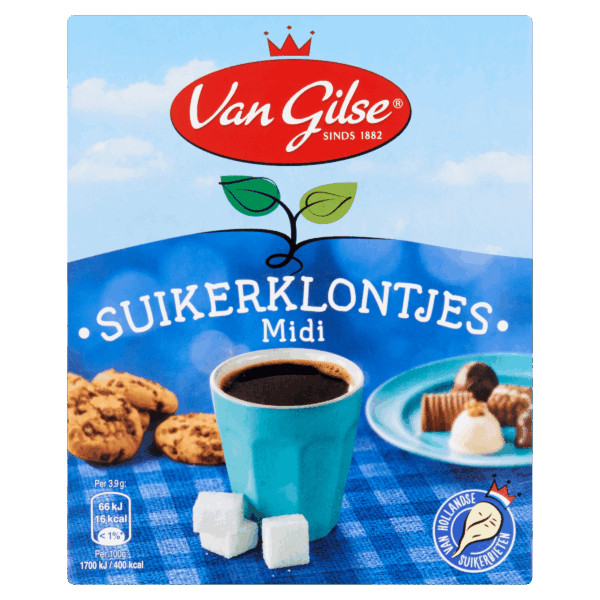 Van Gilse Midi Suikerklontjes - PLUS