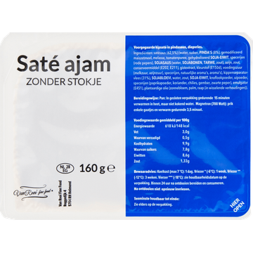 Van Rooi Fine Food Saté Ajam Zonder Stokje - JUMBO