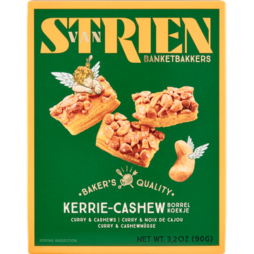 Van Strien Banketbakkers Kerrie-Cashew Borrelkoekje - JUMBO