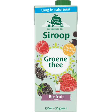 Van de Boom Groene Thee Bosfruit Siroop - JUMBO