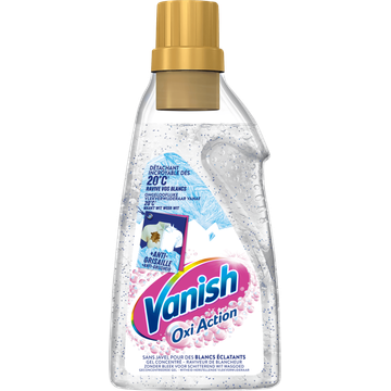 Vanish Oxi Action Wasbooster Gel - Vlekverwijderaar voor Witte Was - JUMBO
