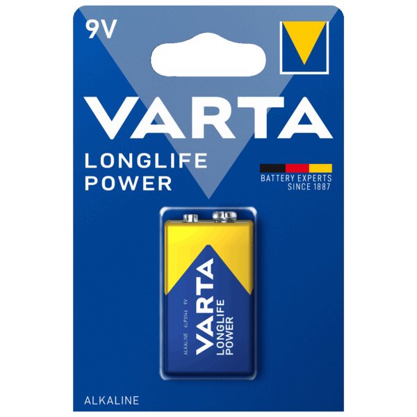 Varta Alkaline longlife power 9V - PLUS