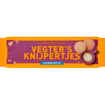 Vegeter's Knijpertjes Flinterdunne Wafeltjes - JUMBO