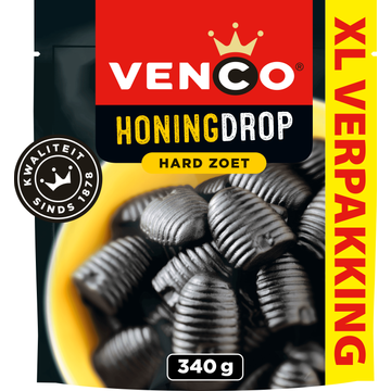 Venco Honingdrop Hard Zoet XL Verpakking - JUMBO