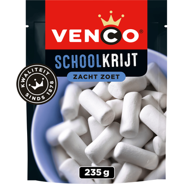 Venco Schoolkrijt drop Zacht Zoet - JUMBO
