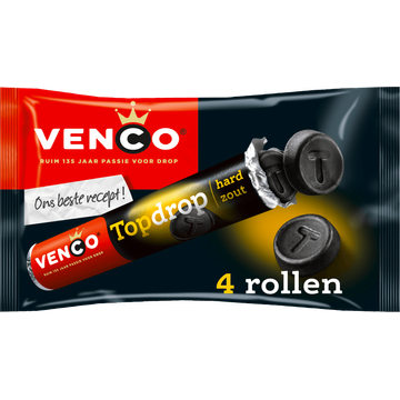 Venco Topdrop Hard Zout - JUMBO