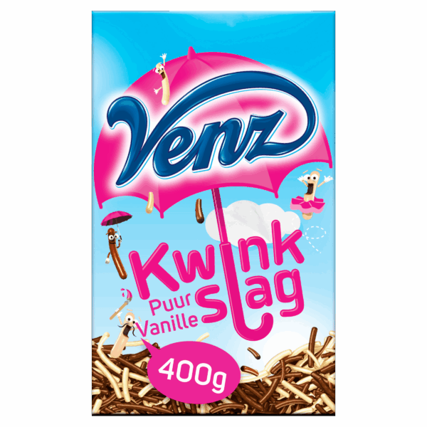 Venz Kwinkslag chocolade puur vanille - PLUS