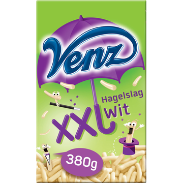 Venz XXL hagelslag wit - JUMBO