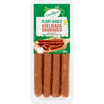 Verdino Plantaardig Product Kielbasa Sausages - JUMBO