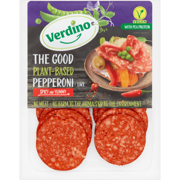 Verdino Salami Plantaardige Peperoni - JUMBO