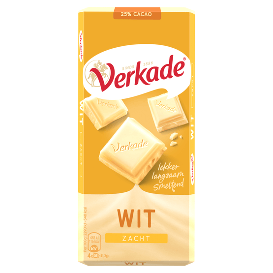 Verkade Chocoladereep wit - Dirk