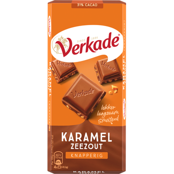 Verkade Karamel Zeezout Knapperig - JUMBO