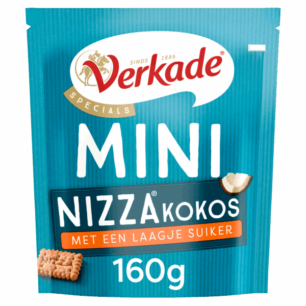 Verkade Nizza mini's kokos - PLUS