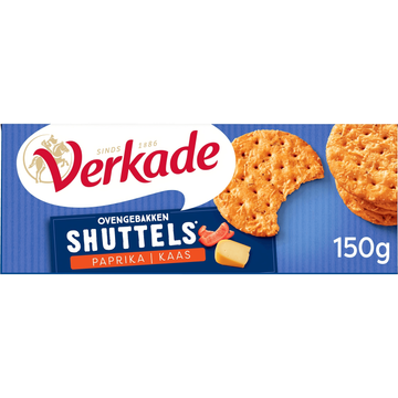 Verkade Ovengebakken Shuttels Paprika & Kaas - JUMBO