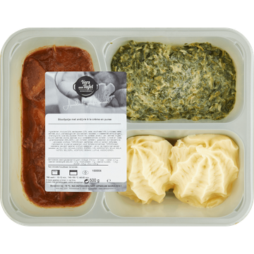 Vers Aan Tafel Stoofpotje met Andijvie à la Crème en Puree - JUMBO