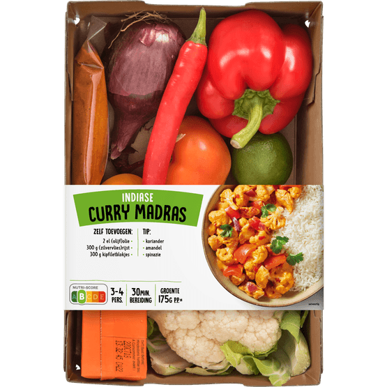 Verspakket indiase curry madras - Dirk