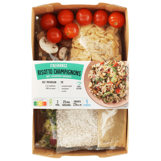 Verspakket risotto champignon 2 porties - Dirk