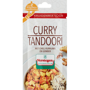 Verstegen Kruidenmix Curry Tandoori voor 2 personen - JUMBO