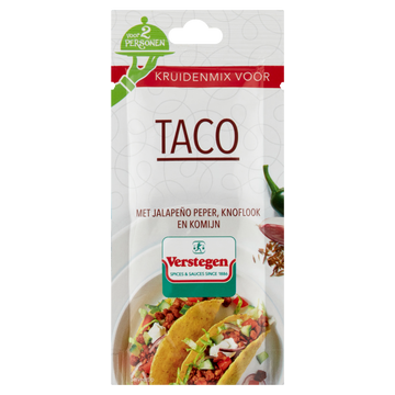 Verstegen Kruidenmix Taco voor 2 personen - JUMBO