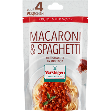 Verstegen Kruidenmix voor Macaroni & Spaghetti - JUMBO