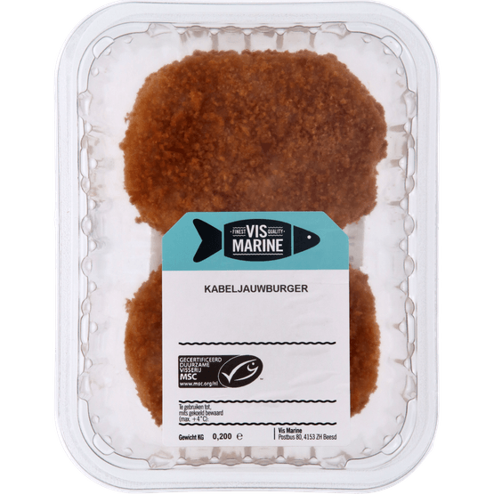 Vis Marine Kabeljauwburger - Dirk