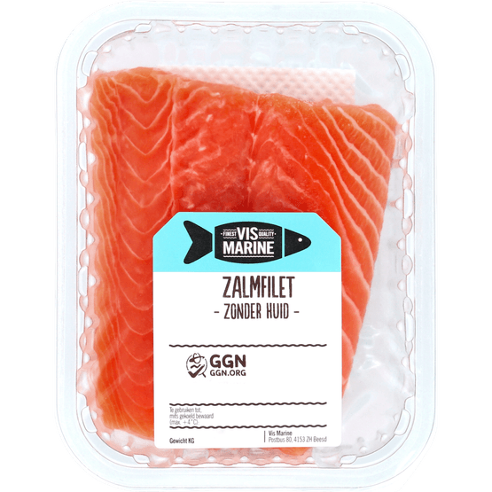 Vis Marine Zalmfilet zonder huid - Dirk