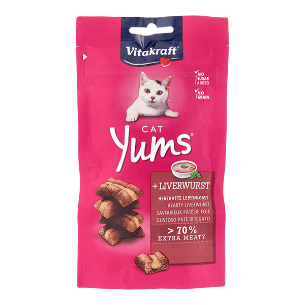 Vitakraft Cat Yums leverworst - PLUS