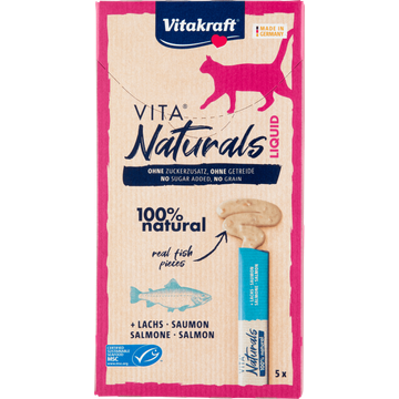Vitakraft Vita Naturals Liquid Salmon - JUMBO