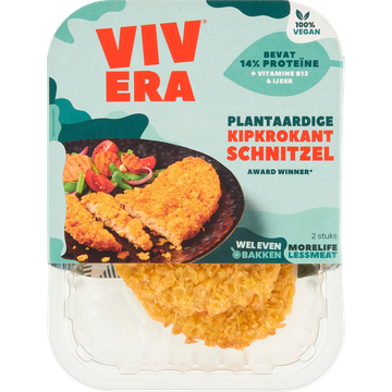 Vivera Plantaardige Kipkrokant Schnitzel 2 Stuks - JUMBO