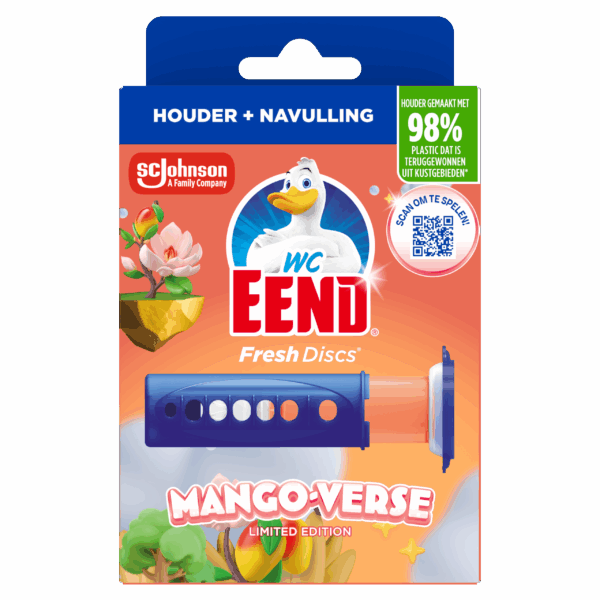 WC Eend Fresh Disc Houder Mango-Verse - PLUS