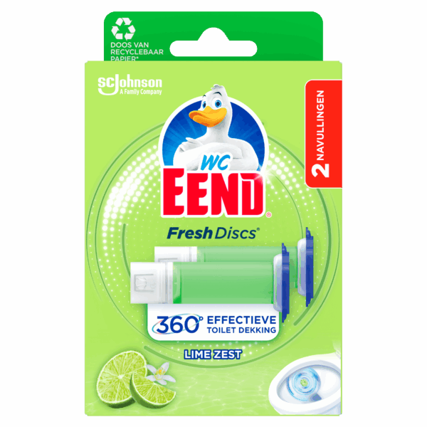 WC Eend Fresh Discs navul Lime Zest - PLUS