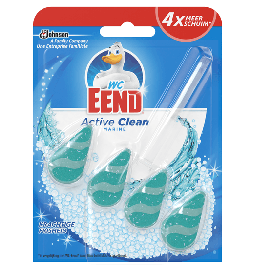 WC-eend Toiletblok active clean marine - Dirk