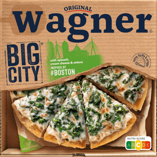 Wagner Big City Pizza Boston Spinazie Kaas - PLUS