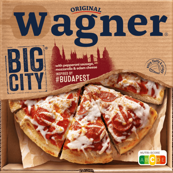 Wagner Big City Pizza Budapest Pepperoni - PLUS