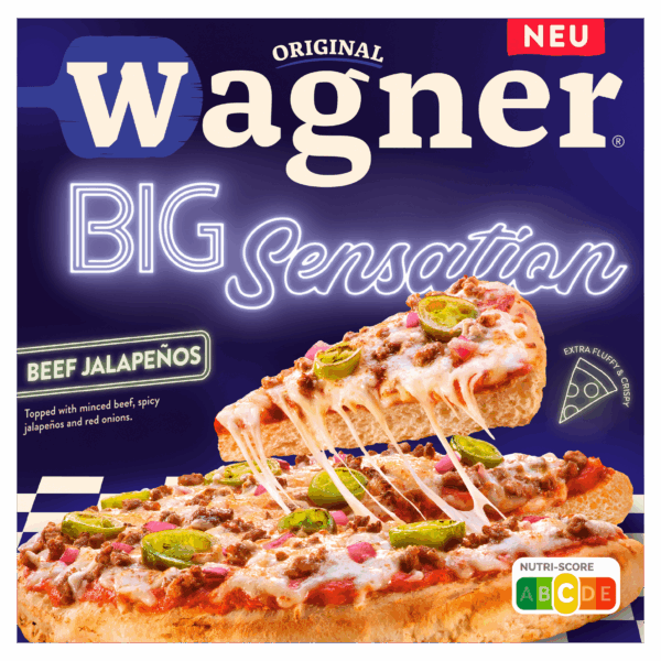 Wagner Big Sensation Beef Jalapenos - PLUS