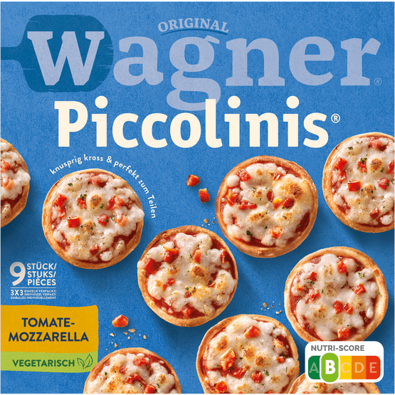 Wagner Piccolinis mozzarella tomaat 9 stuks - Dirk