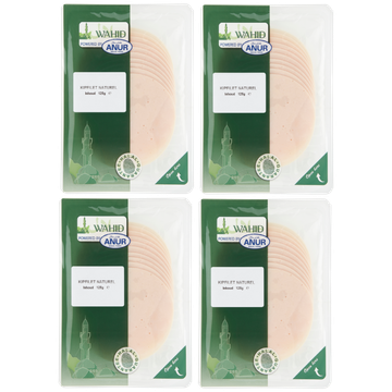 Wahid Kipfilet Naturel 4 x 125g - JUMBO