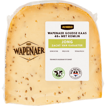 Wapenaer Goudse Kaas Jong met Komijn 48+ - JUMBO
