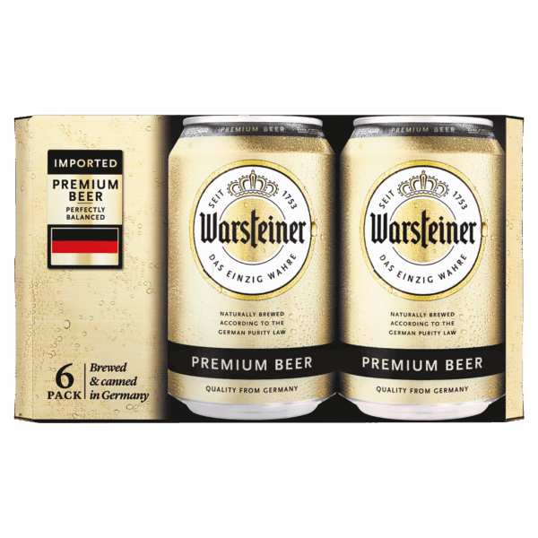 Warsteiner Bier - PLUS
